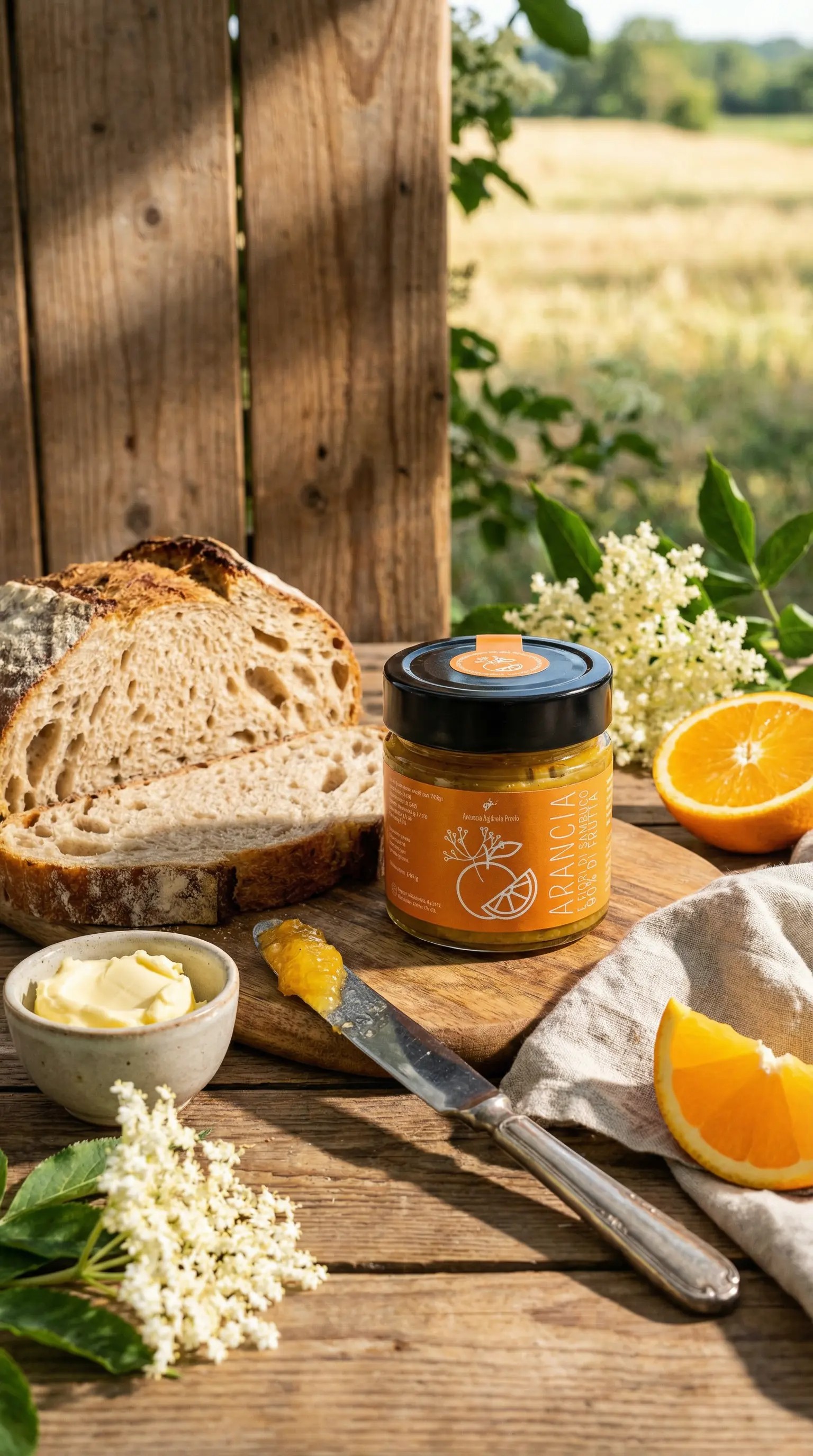 Composta Arancia e Fiori di Sambuco – Note Agrumate e Profumi di Bosco