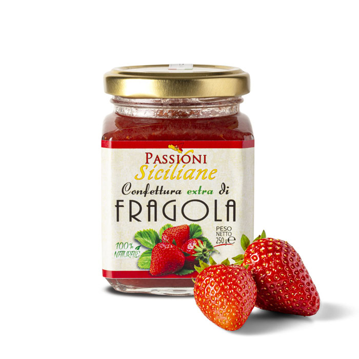 Confettura extra di Fragola 200g