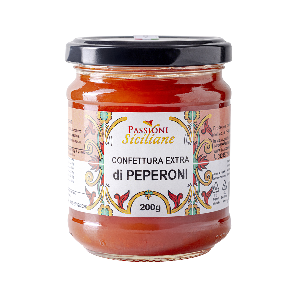 Confettura extra di Peperoni 200g