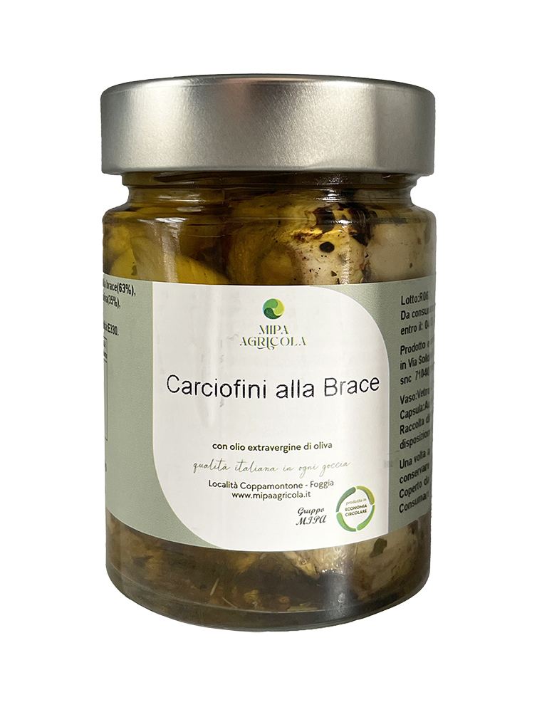 Carciofi alla Brace in Olio EVO biologico